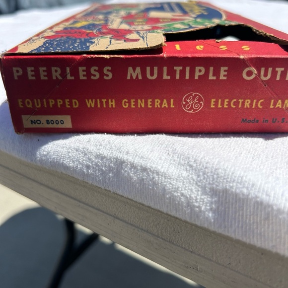Vintage NOS GE Peerless Decorating Christmas lights- - Picture 5 of 6